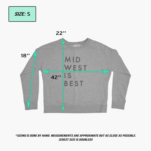 BE COOL Unisex Long-Sleeve Graphic Print Crewneck Sweater (Gray | Size S) - Picture 5 of 5
